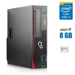 Комп'ютер Fujitsu Esprimo D757 SFF / Intel Core i5-6600 (4 ядра по 3.3 - 3.9 GHz) / 8 GB DDR4 / 240 GB SSD / Intel HD Graphics 530 б/в