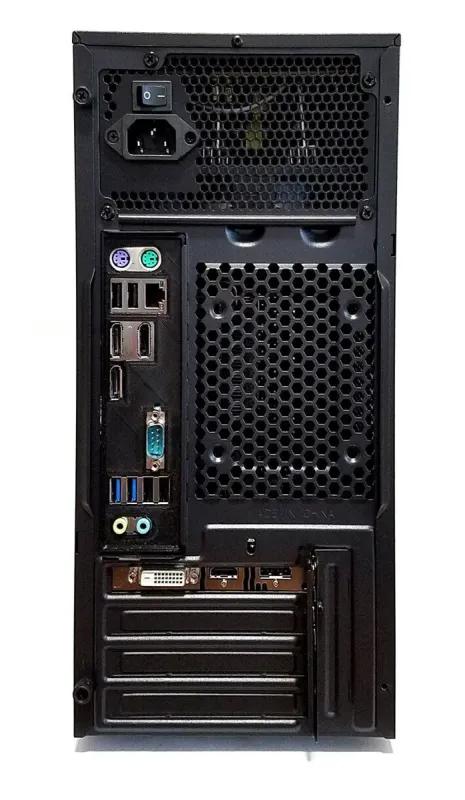 Ігровий ПК Vinga CS112B Tower NEW / Intel Xeon E3-1240 v3 (4 (8) ядра по 3.4 - 3.8 GHz) (аналог i7-4770) / 16 GB DDR3 / 256 GB SSD / AMD Radeon RX 460, 2 GB GDDR5, 128-bit б/в - зображення 3