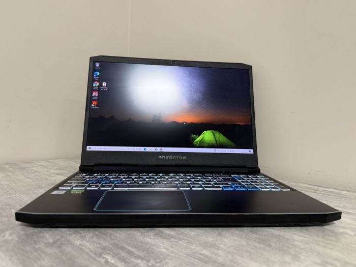 Ігровий ноутбук Б-класу Acer Predator Helios 300 PH315-52-78VL / 15.6" (1920x1080) IPS / Intel Core i7-9750H (6 (12) ядер по 2.6 - 4.5 GHz) / 16 GB DDR4 / 1000 GB SSD / nVidia GeForce GTX 1660 Ti, 6 GB GDDR6, 192-bit / WebCam / Win 10 б/в - изображение 3