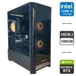 Збірка під замовлення: ігровий Cougar Duoface RGB Tower / Intel Core i5-13400 (10 (16) ядер по 2.5 - 4.6 GHz) / 16 GB DDR5 / 1000 GB SSD M.2 / nVidia GeForce RTX 4060, 8 GB GDDR6, 128-bit / HDMI / 650W