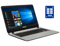 Ультрабук Asus F407UA / 14" (1920x1080) IPS / Intel Core i3-6006U (2 (4) ядра по 2.0 GHz) / 8 GB DDR3 / 256 GB SSD / Intel HD Graphics 520 / WebCam / Win 10 Home б/в