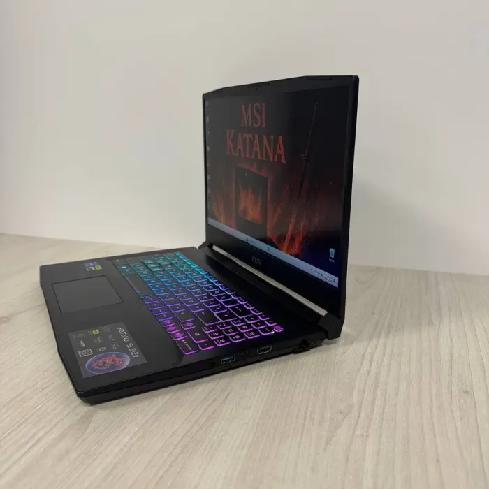 Ігровий ноутбук MSI Katana 15 B12VGK / 15.6" (1920x1080) IPS / Intel Core i7-12650H (10 (16) ядер по 3,5 - 4,7 ГГц) / 16 ГБ DDR5 / 512 ГБ SSD NVMe / nVidia GeForce RTX 4070, 8 ГБ GDDR6, 128-bit / WebCam б/в - зображення 5