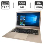 Ноутбук Б-клас Asus ZenBook UX303L / 13.3" (1366x768) TN / Intel Core i5-5200U (2 (4) ядра по 2.2 - 2.7 GHz) / 8 GB DDR3 / 128 GB SSD / Intel HD Graphics 5500 / WebCam б/в