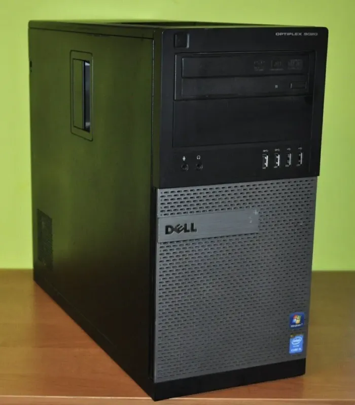 Комп'ютер Dell OptiPlex 9020 Tower / Intel Core i7-4770 (4 (8) ядра по 3.4 - 3.8 GHz) / 16 GB DDR3 / 1000 GB SSD / AMD Radeon RX 550, 4 GB GDDR5, 128-bit / DVD-ROM / DVI б/в - зображення 4