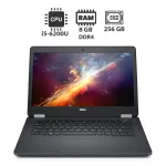 Ноутбук Dell Latitude E5470 / 14" (1366x768) TN / Intel Core i5-6200U (2 (4) ядра по 2.3 - 2.8 GHz) / 8 GB DDR4 / 256 GB SSD / Intel HD Graphics 520 / WebCam б/в