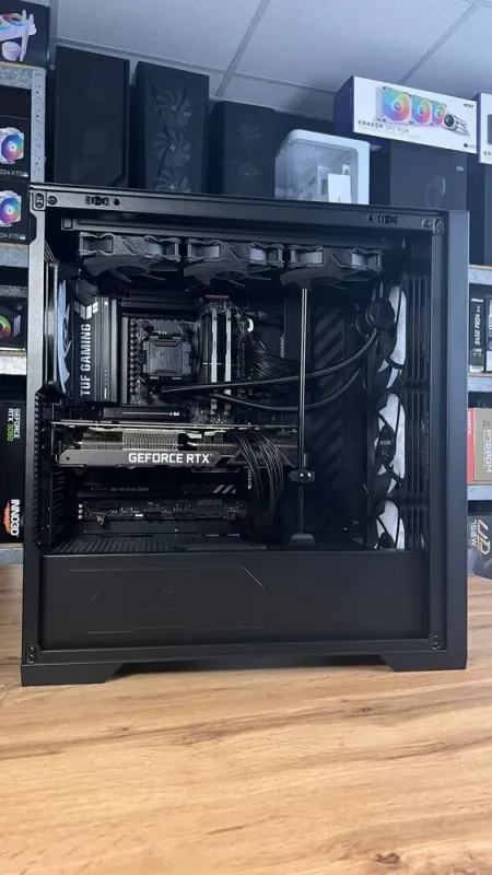 Збірка під замовлення: ігровий ПК Asus TUF Gaming GT302 ARGB Tower / AMD Ryzen 7 9800X3D (8 (16) ядер по 4.7 - 5.2 GHz) / 64 GB DDR5 / 2000 GB SSD M.2 / nVidia GeForce RTX 3080 Ti, 12 GB GDDR6X, 384-bit / 1000W б/в - зображення 7