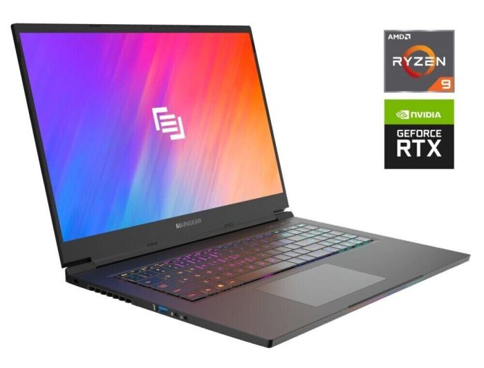 Ігровий ноутбук Maingear Vector Pro MG-VCP2 / 15.6" (2560x1440) IPS / AMD Ryzen 9 6900HX (8 (16) ядер по 3.3 - 4.9 GHz) / 16 GB DDR5 / 1000 GB SSD NVMe / nVidia GeForce RTX 3080, 16 GB GDDR6, 256-bit / WebCam б/в - зображення 1