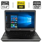 Ноутбук Б-клас Dell Latitude / 15.6" TN / Core i5-4310M (2(4) ядра по 2.7-3.4GHz) / 4GB DDR3 / 500GB HDD / HD Graphics 4600 / DVD-ROM б/в