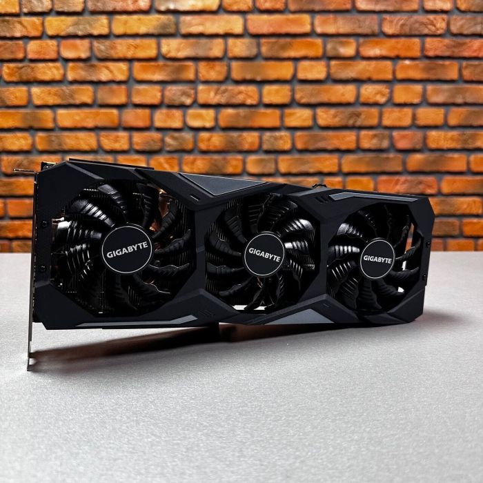 Дискретна відеокарта Gigabyte GeForce RTX 2070 Super Gaming OC, 8 GB GDDR6, 256-bit / 1x HDMI, 3x DisplayPort, 1x USB Type-C / (Gaming OC-8GD rev1.0) б/в - зображення 2
