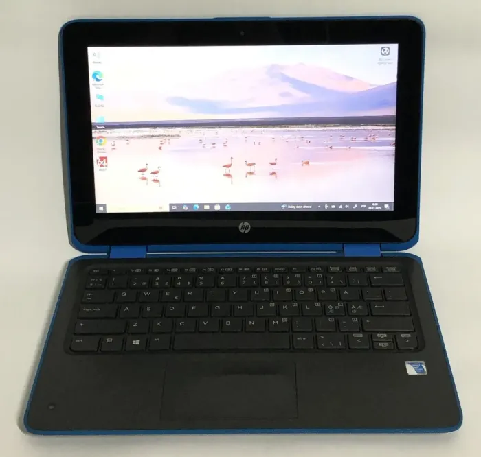 Нетбук-трансформер Б-клас HP ProBook x360 11 G3 EE / 11.6" (1366x768) TN Touch / Intel Pentium Silver N5000 (4 ядра по 1.1 - 2.7 GHz) / 8 GB DDR4 / 256 GB SSD / Intel UHD Graphics 605 / WebCam / Win 10 б/в - зображення 2