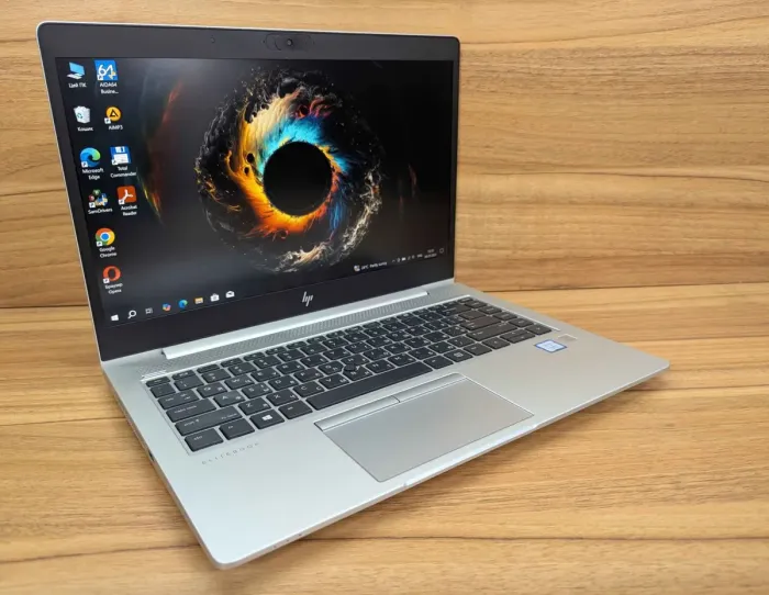 Ультрабук HP EliteBook 840 G6 / 14" (1920x1080) IPS / Intel Core i5-8265U (4 (8) ядра по 1.6 - 3.9 GHz) / 16 GB DDR4 / 512 GB SSD / Intel UHD Graphics 620 / TouchID / WebCam / Windows 10 б/в - зображення 4