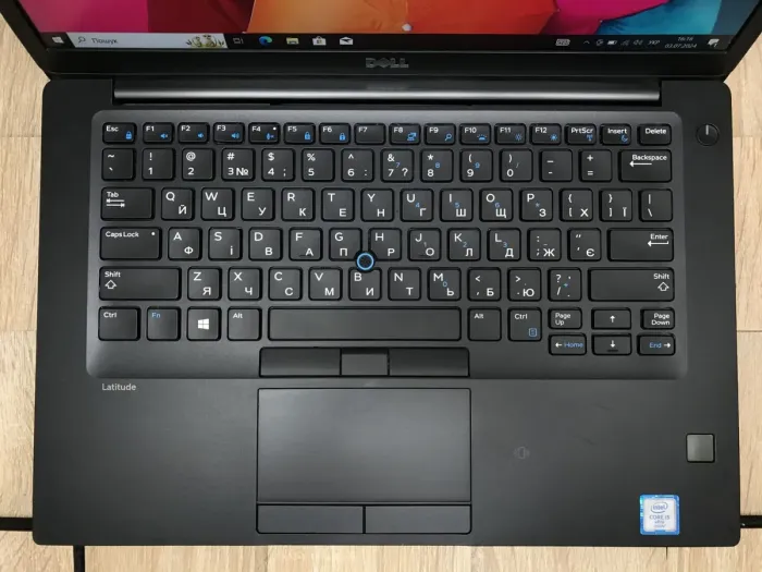 Ультрабук Б-клас Dell Latitude 7480 / 14" (1920x1080) IPS / Intel Core i5-6300U (2 (4) ядра по 2.4 - 3.0 GHz) / 8 GB DDR4 / 256 GB SSD / Intel HD Graphics 520 / WebCam б/в - зображення 4