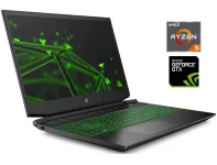 Ігровий ноутбук HP Pavilion Gaming 15-ec0013dx / 15.6" (1920x1080) TN / AMD Ryzen 5 3550H (4 (8) ядер по 2.1 - 3.7 GHz) / 8 GB DDR4 / 256 GB SSD / nVidia GeForce GTX 1050, 3 GB GDDR5, 96-bit / WebCam / Win 10 б/в