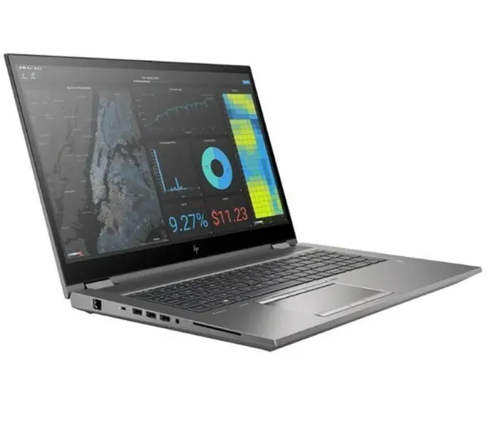 Мобільна робоча станція HP Zbook Fury 17 G7 / 17,3" (1920x1080) IPS / Intel Core i7-10750H (6 (12) ядер по 2,6 - 5,0 ГГц) / 16 ГБ DDR4 / 480 ГБ SSD / nVidia Quadro RTX 3000, 6 ГБ GDDR6, 192-біт / WebCam б/в - зображення 3