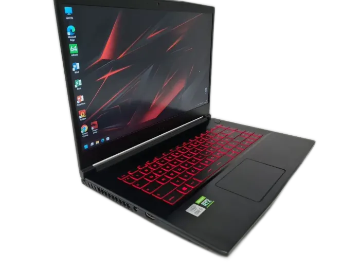 Ігровий ноутбук MSI GF65 / 15.6" (1920x1080) IPS / Intel Core i5-10500H (6 (12) ядер по 2.5-4.5 GHz) / 8 GB DDR4 / 512 GB SSD / nVidia Geforce RTX 3060, 6 GB GDDR6, 192-bit / WebCam б/в - зображення 3