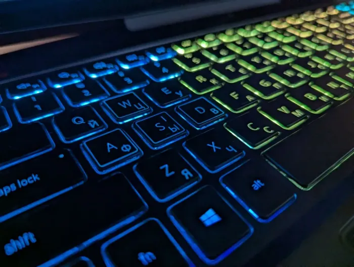 Ігровий ноутбук Dell G5 5505 / 15.6" (1920x1080) IPS / AMD Ryzen 7 4800H (8 (16) ядер по 2.9 - 4.2 GHz) / 32 GB DDR4 / 512 GB SSD / AMD Radeon RX 5600M, 6 GB GDDR6, 192-bit / WebCam / Windows 10 б/в - зображення 6