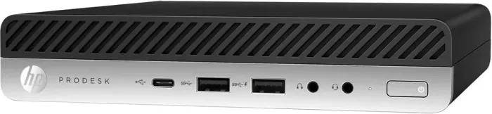 Неттоп HP ProDesk 600 G4 Desktop Mini USFF / Intel Core i7-8700T (6 (12) ядер по 2.4 - 4.0 GHz) / 8 GB DDR4 / 250 GB SSD / Intel UHD Graphics 630 / Wi-Fi б/в - зображення 2