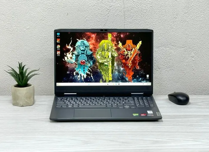Ігровий ноутбук Б-клас Lenovo IdeaPad Gaming 3 15ARH7 / 15.6" (1920x1080) IPS / AMD Ryzen 5 6600H (6 (12) ядер по 3.3 - 4.5 GHz) / 16 GB DDR5 / 512 GB SSD M.2 / nVidia GeForce RTX 3050, 4 GB GDDR6, 128-bit / WebCam / Win 11 Home б/в - зображення 2