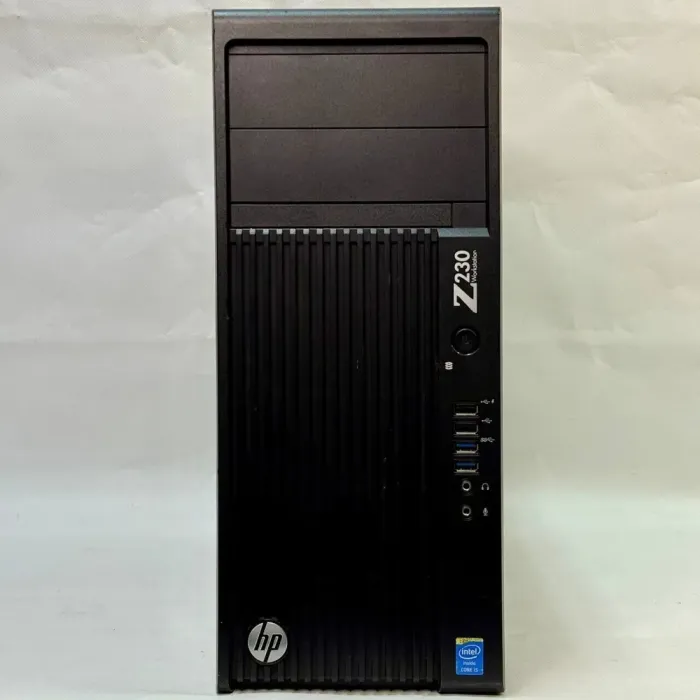 Робоча станція HP Workstation Z230 Tower / Intel Core i5-4570 (4 ядра по 3,2 - 3,6 ГГц) / 16 ГБ DDR3 / 120 ГБ SSD + 500 ГБ HDD / Intel HD Graphics 4600 б/в - зображення 3