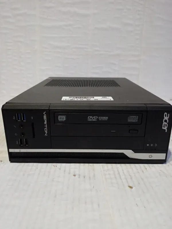ПК Acer Veriton X2632G SFF / Core i5-4570S (4 ядра по 2.9-3.6GHz) / 8GB DDR3 / 500GB HDD / HD Graphics 4600 / DVD-RW / Win 7 б/в - зображення 2