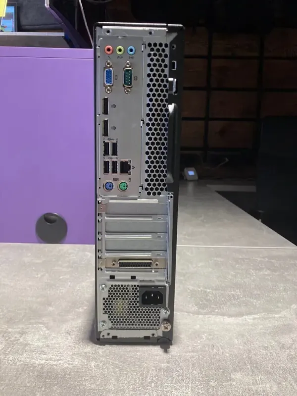 Комп'ютер Lenovo ThinkCentre M710s SFF / Intel Core i5-7400 (4 ядра по 3.0 - 3.5 GHz) / 16 GB DDR4 / 512 GB SSD / Intel HD Graphics 630 / DVD-ROM б/в - зображення 5