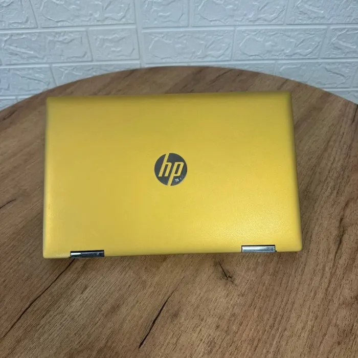 Ноутбук-трансформер Б-клас HP Pavilion x360 14m-dy1033dx Gold / 14" (1920x1080) IPS Touch / Intel Core i5-1155G7 (4 (8) ядра по 2.5 - 4.5 GHz) / 8 GB DDR4 / 512 GB SSD / Intel Iris Xe Graphics / WebCam б/в - зображення 3