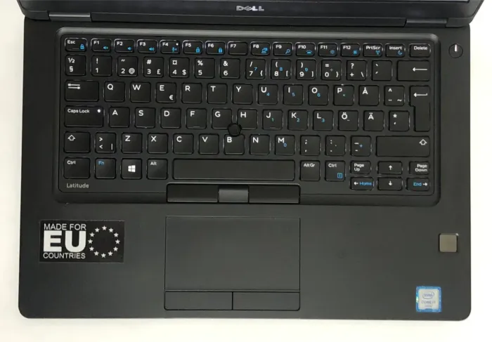 Ультрабук Б-клас Dell Latitude 5480 / 14" (1366x768) TN / Intel Core i7-6600U (2 (4) ядра по 2.6 - 3.4 GHz) / 8 GB DDR4 / 256 GB SSD / nVidia GeForce 930MX, 2 GB DDR3, 64-bit / WebCam / Win 10 Pro б/в - зображення 9