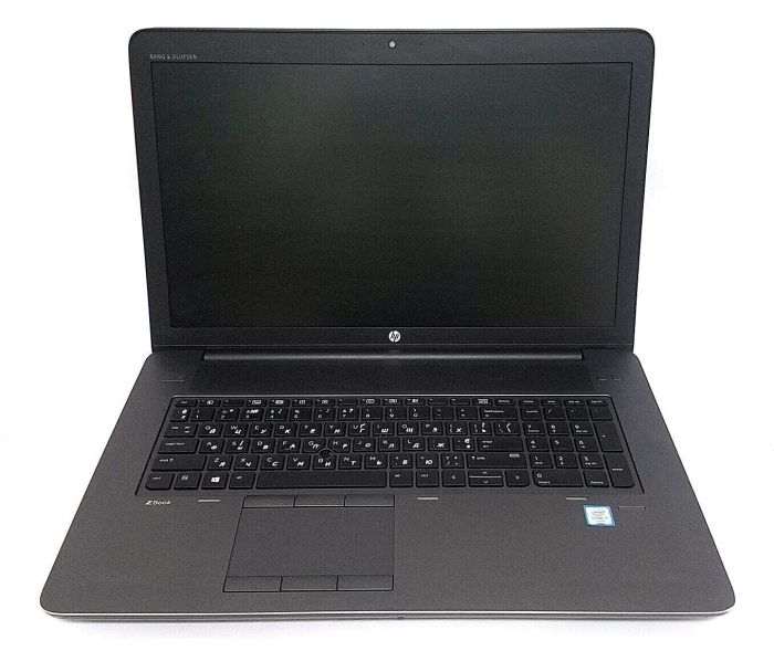 Мобільна робоча станція HP ZBook 17 G3 / 17,3" (1600x1900) TN / Intel Core i7-6700HQ (4 (8) ядра по 2,6 - 3,5 ГГц) / 32 ГБ DDR4 / 256 ГБ SSD NVMe / nVidia Quadro M1000M, 2 ГБ GDDR5, 128-біт / WebCam / Win 10 LIC б/в - зображення 2