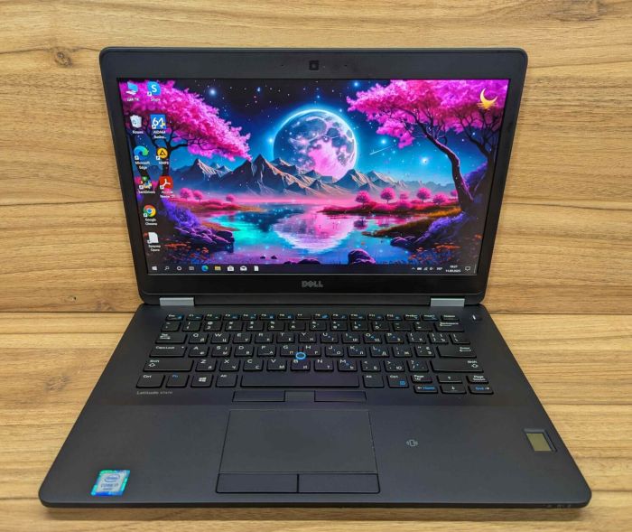 Ультрабук Dell Latitude E7470 / 14" (1920x1080) IPS / Intel Core i7-6600U (2 (4) ядра по 2.6 - 3.4 GHz) / 8 GB DDR4 / 256 GB SSD / Intel HD Graphics 520 / HDMI / Windows 10 б/в - зображення 2