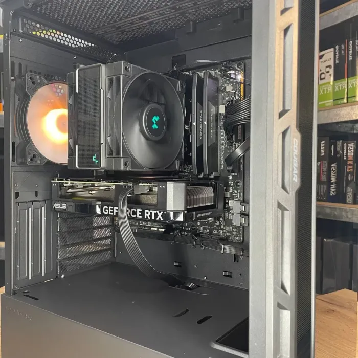 Збірка під замовлення: ігровий Cougar Duoface RGB Tower / Intel Core i5-13400 (10 (16) ядер по 2.5 - 4.6 GHz) / 16 GB DDR5 / 1000 GB SSD M.2 / nVidia GeForce RTX 4060, 8 GB GDDR6, 128-bit / HDMI / 650W - зображення 7