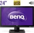 Монітор BenQ BL2400 / 24" (1920x1080) VA / VGA, DVI, DisplayPort / Вбудовані колонки 2x 1W / VESA 100x100 б/в