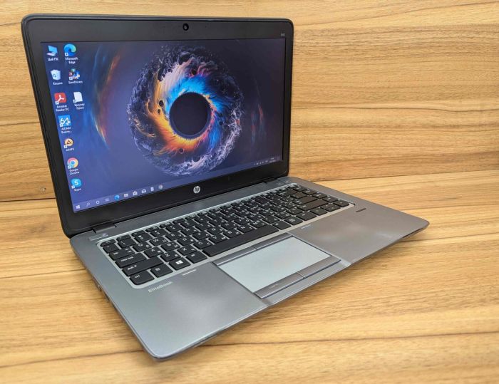 Ультрабук HP EliteBook 840 G1 / 14" (1366x768) TN / Intel Core i5-4300U (2 (4) ядра по 1.9 - 2.9 GHz) / 8 GB DDR3 / 240 GB SSD / Intel HD Graphics 4400 / WebCam / Fingerprint / Windows 10 б/в - зображення 4