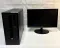 Комплект ПК: комп'ютер HP EliteDesk 800 G1 Tower / Intel Core i3-4130 (2 (4) ядра по 3.4 GHz) / 8 GB DDR3 / 500 GB HDD / Intel HD Graphics 4400 / DVD-ROM + Монітор Samsung S22D300NY / 22" (1920x1080) TN / VGA б/в