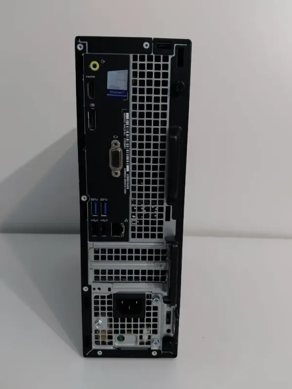 Комп'ютер Dell OptiPlex 3050 SFF / Intel Core i5-7500 (4 ядра по 3,4 - 3,8 ГГц) / 16 ГБ DDR4 / 512 ГБ SSD / Intel HD Graphics 630 / DVD-ROM б/в - зображення 4