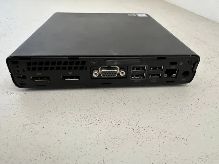 Неттоп Б-класс HP ProDesk 600 G3 Mini PC USFF / Intel Core i5-7500T (4 ядра по 2.7-3.3 GHz) / 8GB DDR4 / 240GB SSD / HD Graphics 630 / DisplayPort / Блок живлення в комплекті б/в - зображення 4