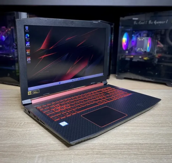 Ігровий ноутбук Acer Nitro 5 / 15.6" (1920x1080) IPS / Intel Core i5-8300H (4 (8) ядра по 2.3 - 4.0 GHz) / 8 GB DDR4 / 512 GB SSD / nVidia GeForce GTX 1050, 4 GB GDDR5, 128-bit / WebCam б/в - зображення 4