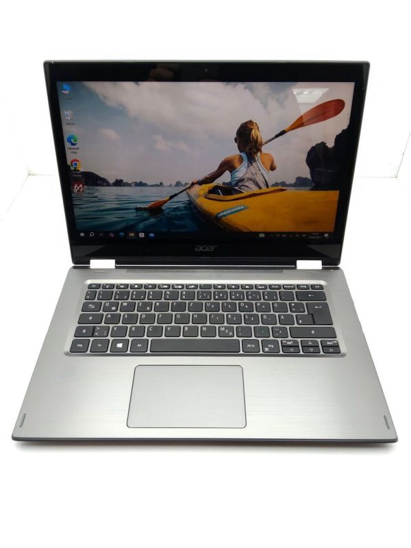 Ноутбук Acer Spin 3 SP314 / 14" (1920x1080) TN Touch / Intel Core i5-8265U (4 (8) ядра по 1.6 - 3.9 GHz) / 8 GB DDR3 / 120 GB SSD / Intel UHD Graphics / WebCam б/в - зображення 2