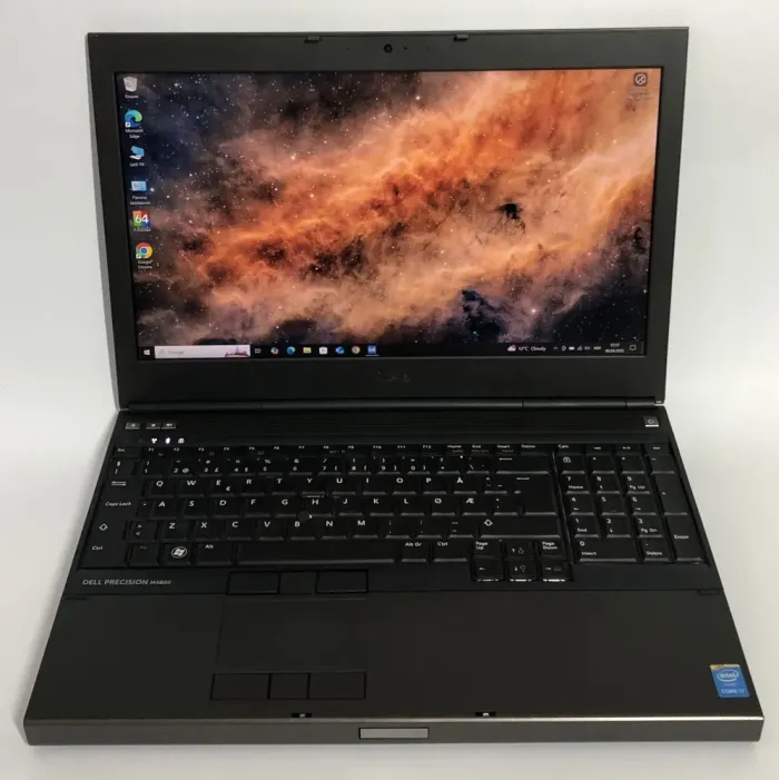 Мобільна робоча станція Б-клас Dell Precision M4800 / 15.6" (1920x1080) IPS / Intel Core i7-4710MQ (4 (8) ядра по 2.5 - 3.5 GHz) / 8 GB DDR3 / 256 GB SSD / nVidia Quadro K2100M, 2 GB GDDR5, 128-bit / WebCam / Win 10 Pro б/в - зображення 2