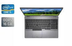 Ультрабук Dell Latitude 5511 / 15.6" (1920x1080) IPS / Intel Core i5-10400H (4 (8) ядра по 2.6 - 4.6 GHz) / 16 GB DDR4 / 512 GB SSD / Intel UHD Graphics / WebCam / Windows 10 б/в