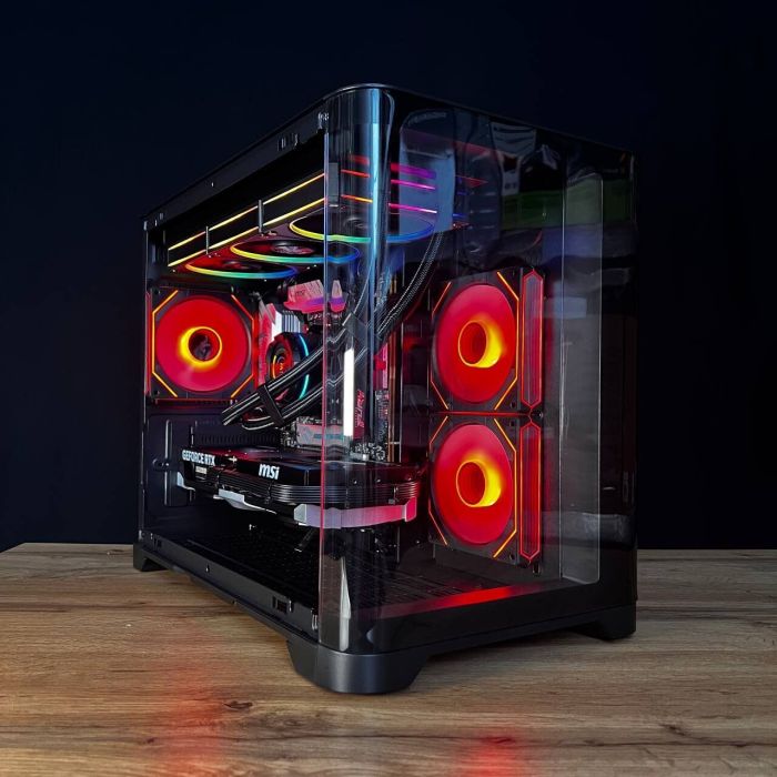 Збірка на замовлення: ігровий ПК GameMax Hype-M Black Tower / AMD Ryzen 7 7800X3D (8 (16) ядер по 4,2 - 5,0 ГГц) / 32 ГБ DDR5 / 1000 ГБ SSD M.2 / nVidia GeForce RTX 5070 Ti, 16 ГБ GDDR7, 256-bit / 750W - зображення 2