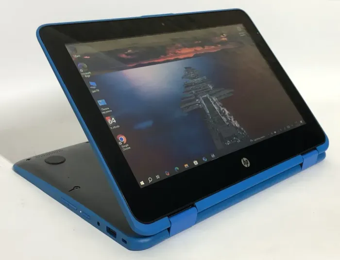 Нетбук-трансформер HP Chromebook x360 11 G3 EE / 11.6" (1366x768) TN Touch / Intel Pentium Silver N5000 (4 ядра по 1.1 - 2.7 GHz) / 8 GB DDR4 / 256 GB SSD / Intel UHD Graphics 605 / WebCam / Chrome OS б/в - зображення 8