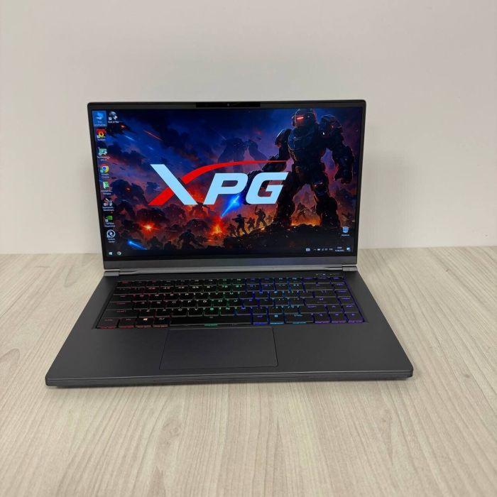 Ігровий ноутбук Б-клас XPG Xenia 15 / 15.6" (1920x1080) IPS / Intel Core i7-9750H (6 (12) ядер по 2.6 - 4.5 GHz) / 16 GB DDR4 / 512 GB SSD M.2 / nVidia GeForce RTX 2070 Max-Q, 8 GB DDR6, 256-bit / WebCam б/в - зображення 2