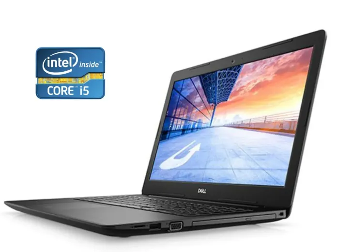 Ноутбук Dell Latitude 3590 / 15.6" (1920x1080) TN / Intel Core i5-8250U (4 (8) ядра по 1.6 - 3.4 GHz) / 8 GB DDR4 / 240 GB SSD / Intel UHD Graphics 620 / WebCam б/в - зображення 1
