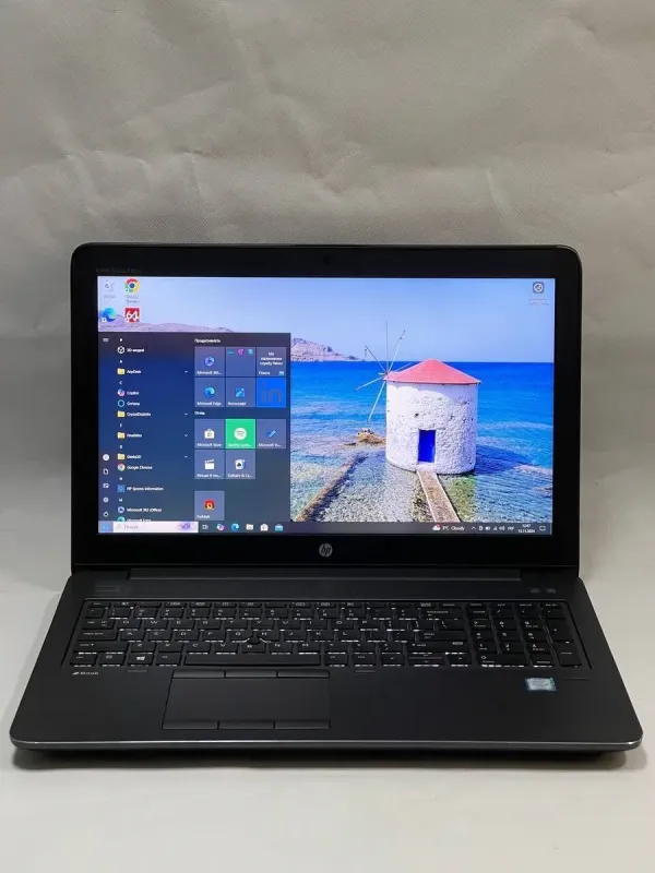 Мобільна робоча станція Б-клас HP ZBook 15 G4 / 15.6" (1920x1080) TN / Intel Core i7-7820HQ (4 (8) ядра по 2.9 - 3.9 GHz) / 32 GB DDR4 / 512 GB SSD + 500 GB HDD / nVidia Quadro M2200, 4 GB GDDR5, 128-bit / WebCam б/в - зображення 3