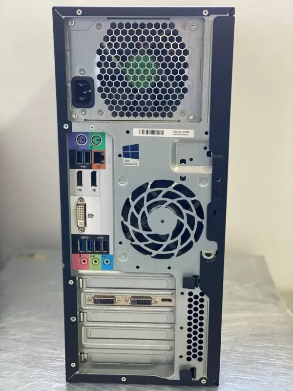 Робоча станція HP Workstation Z230 Tower / Intel Core i7-4770K (4 (8) ядра по 3.5 - 3.9 GHz) / 16 GB DDR3 / 256 GB SSD + 500 GB HDD / nVidia GeForce GTX 750 Ti, 2 GB GDDR5, 128-bit / DVD-ROM б/в - зображення 4