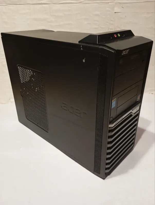 Комплект ПК Б-клас: Acer Veriton M4620G Tower / Intel Core i3-3220 (2 (4) ядра по 3.3 GHz) / 8 GB DDR3 / 500 GB HDD / Intel HD Graphics 2500 / DVD-RW + Монітор Dell P2314Ht / 23" (1920x1080) IPS / 1x DVI, 1x DP, 1x VGA, 4x USB 2.0 / VESA 100x100 б/в - зображення 4