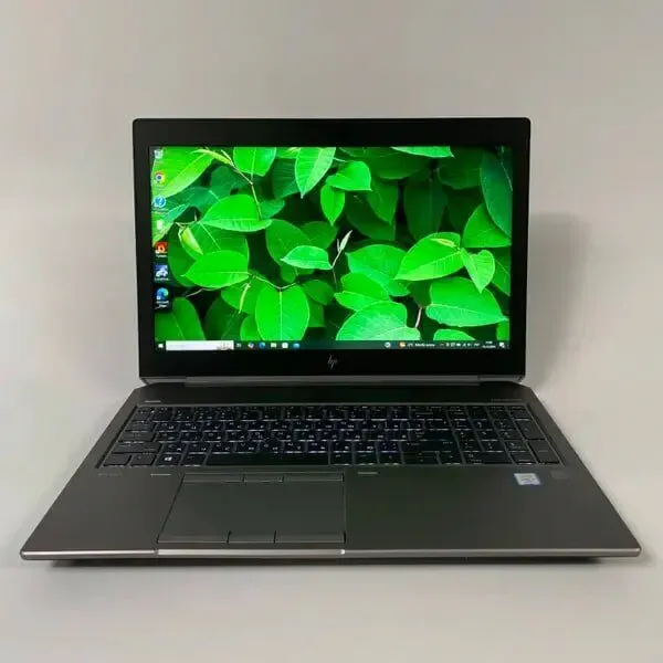 Мобільна робоча станція Б-клас HP ZBook 15 G5 / 15.6" (1920x1080) IPS / Intel Core i7-8850H (6 (12) ядер по 2.6 - 4.3 GHz) / 32 GB DDR4 / 512 GB SSD / nVidia Quadro P1000, 4 GB GDDR5, 256-bit / WebCam / TouchID б/в - зображення 2