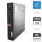 Неттоп Lenovo ThinkCentre M720q Tiny USFF / Intel Core i5-8400T (6 ядер по 1.7 - 3.3 GHz) / 16 GB DDR4 / 240 GB SSD / Intel UHD Graphics 630 / Wi-Fi б/в