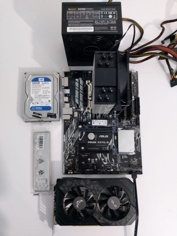 Ігровий ПК AeroCool Pivot Tower / Intel Core i7-7700 (4 ядра по 3,6 - 4,2 ГГц) / 32 ГБ DDR4 / 512 ГБ SSD M.2 + 500 ГБ HDD / nVidia GeForce GTX 1660 Ti, 6 ГБ GDDR6, 192-біт / 500 Вт б/в - изображение 9