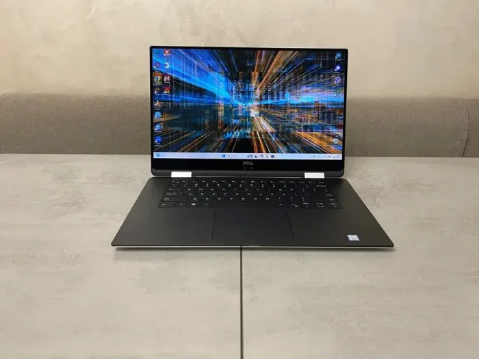 Ігровий ультрабук-трансформер Dell XPS 15 9575 / 15.6" (1920x1080) IPS Touch / Intel Core i7-8705G (4 (8) ядра по 3.1 - 4.1 GHz) / 16 GB DDR4 / 512 GB SSD M.2 / AMD Radeon RX Vega M GL, 4 GB HBM2, 256-bit / WebCam б/в - зображення 2